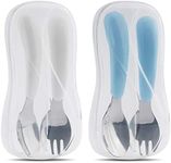 Kirecoo 2 Set Toddler Utensils, Tod