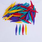 Easyinsmile Disposable Plastic Orthodontic Elastic Placers Assorted Colors (100 pcs)