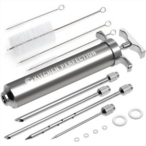 XL Meat Injector w/Gift Box- Silver