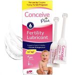 Conceive Plus Fertility Lubricant in Pre-Filled Applicators, Fertility Friendly Lube for Couples Trying for a Baby, One Month Supply with 8 x 4g Applicators