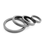 MecArmy EDC Titanium Keyring, Side-Pushing Designed Protect Your Nails, Key Chain Key Rings Holder Split Rings, Ch1, CH1