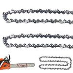 2 Pack 20 Inch Chainsaw Chain .058"
