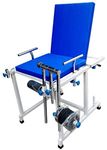 PHYSIOTREX® Physiotherapy Equipments Quadriceps Exercise Table - Chair for Knee Joints Muscles Group Exerciser Machines