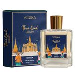 VOKKA Thai Oud 100 ml | Unisex Luxury Long Lasting Woody Perfume For Men And Women | Woody Oriental Scent Eau De Parfum | EDP Fragrance for Gift | Notes: Rosewood Sandalwood Agarwood