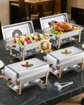 VEVOR Chafing Dish Buffet Set, 8 Qt