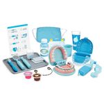 Melissa & Doug Super Smile Dentist Kit for Kids Role Play Toys for 3+ Year Old Girls Educational Toys for 3 Year Old Boys Montessori Kids Toys Age 3,8.89 x 27.18 x 34.29 centimeters