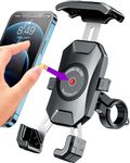 ADOFYS Bike Phone Mount for Motorcycle, Quick Release Y-Grip Waterproof Bike | Motorcycle | Scooter | Cycle | Bicycle Mobile Phone Holder Mount | 360° Rotation | for Maps and GPS Navigation