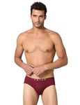 VSTAR Premium Combed Cotton Brief with Soft high tech Logo imposed Waistband - Pack of 2