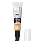 e.l.f. Hydrating Camo CC Cream, Colour Correcting Full Coverage Foundation For A Dewy Finish With SPF 30, Vegan & Cruelty-Free, Fair 120W