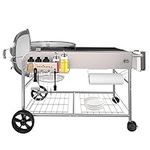 BBQMall Grill Table Stand Cart for 