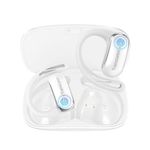ANFIER AI Translation Earbuds Real-Time 3-in-1 Language Translator Earbuds |Lifetime Free Offline Translation(8 Languages) & Online Translation(144 Languages & Accents)| (AF56 White Offline)