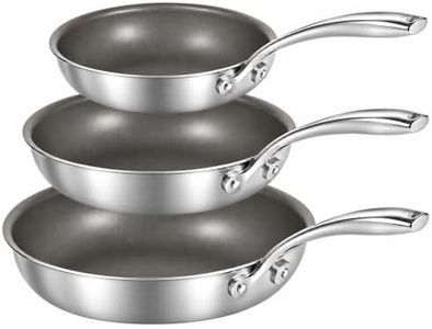 Redchef Titanium Ceramics Nonstick Frying 8, 9.5 & 11" Pans