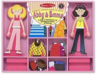 Melissa & Doug Abby & Emma Magnetic Dress-Up