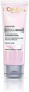 L'Oreal Paris Glycolic Bright Daily Foaming Facial Cleanser, 50ml |Daily Glowing Face Wash for Dull Skin