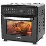 AGARO Regal Plus Air Fryer For Home, 23L, Rotisserie Convection Oven, Electric Oven,1800W,16 Preset Programs, Digital Display, Touch Control, Bake, Roast, Toast, Reheat, Defrost, Keep Warm,Black.