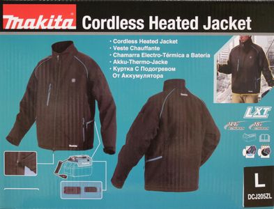 Makita Thermal Jacket, Large – Heated Workwear for Cold Weather