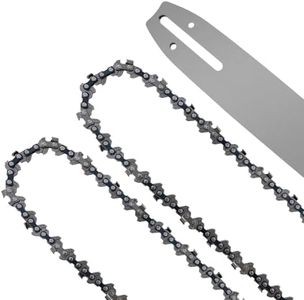 10 Inch Replacement Pole Saw Bar chain for EGO PSA1000, MPS1000, PSA1000, Pole Saw Attachment chain bar Replacement 48-09-5001 for Milwaukee 2825-21PS / 2825-20PS/ 3016-20PS, 3016-21PS Cordless Pole