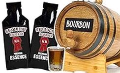 Kentucky Bourbon Whiskey Making Bootleg Kit w/Chalkboard & Book- Thousand Oaks Barrel Co. – Make & Age Spirits in an Oak Cask Keg- Best Father’s Day Gift Ever (3L)
