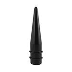 AZARIO London 20MM Solid Black UV Acrylic Straight Tapers Ear Plug Piercing - Sold by Piece