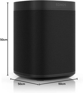 Sonos One 3-Room Smart Speaker Set – Wireless Multiroom Audio