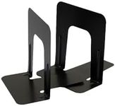 OfficemateOIC Bookends, 5 Inches, Non-Skid Base, Black, 1 Pair (93001)