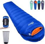 QEZER Down Sleeping Bag 4 Season, L