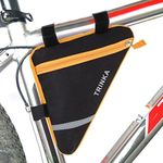 MOOCY Bike Bag, Bicycle Frame Bag,C