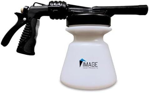 Image Wash Products - Foam Cannon for Garden Hose - Connects to Any Garden Hose - Ultimate Car Wash Foamer to Help Wash Your Car or Truck - (Comes with 3 Separate Dilution Tips) - Truck/Car/RV/Boat