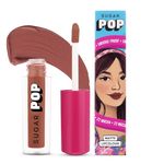 SUGAR POP Matte Lipcolour - 22 Mocha (Light Brown) – 1.6 ml - Lasts Up to 8 hours l Pink Lipstick for Women l Non-Drying, Smudge Proof, Long Lasting