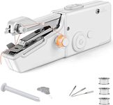 Handheld Sewing Machine, Portable Sewing Machines, Easy Operate Mini Sewing Machine for Beginners, Electric Sewing Machines for Various Fabrics, Tool Kit for Clothing Repair and Sewing Crafts