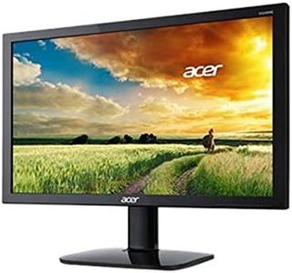Acer KA220HQbid Monitor da 21.5", Display Full HD (1920x1080), Frequenza 60 Hz, Contrasto 100M:1, Luminosità 200 cd/m2, Tempo di Risposta 5ms, VGA, DVI (w/HDCP), HDMI, Nero