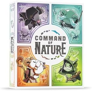 Unstable Games | Command of Nature Base Game - from The Creators of Unstable Unicorns - A Competitive Strategic Deck-Building Card Game for Kids, Teens, Adults