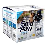 Safe Paw Pet Friendly Concrete Safe Powerful Salt Free Ice Melt for Driveways, Sidewalks, and Various Terrain, 22 Pound Flexicube