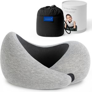Ostrichpillow Go Travel Neck Pillow – Ergonomic Memory Foam Support