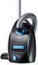 Siemens Staubsauger mit Beutel Q5.0 extreme silencePower VSQ5X1230, ideal für Allergiker, Hygiene-Filter, starke Saugleistung, Bodendüse für Parkett, Teppich, Fliesen, langes Kabel, 850 W, schwarz
