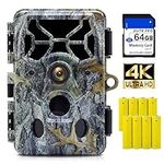 RONITRY 4K 48MP Trail Cameras with 