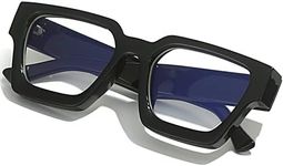 AIEYEZO Square Thick Frame Glasses 