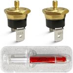 OEM Style Gaggio Thermostat Replacement Thread M4 107°C & 145°C by Sungaze Coffee - Maintain Perfect Brewing Temperature - Authentic OEM Style Classic Pro, Evolution | Brew & Steam + Thermal Paste