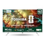 Toshiba 139 cm (55 inches) E350SP Series 4K Ultra HD Smart LED Google TV 55E350SP