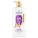Pantene Conditioner for Fine Hair, Volume & Body, Safe for Color-Treated Hair, 476 mL