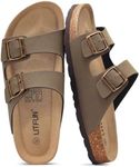 Litfun Women's Cork Footbed Sandal 