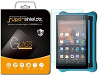 [2-Pack] Supershieldz for All-New Fire 7 / Fire 7 Kids Edition Tablet 7" Tempered Glass Screen Protector, (7th Generation - 2017 release Only) Lifetime Replacement Warranty