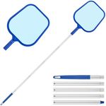 SLKIJDHFB pool nets for cleaning Pool Leaf Net Pool Cleaning for Catching Floating Leaves, Insects, Excellent Swimming Pool