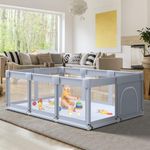 Fshibila 74" ×50" Large Baby Plaype