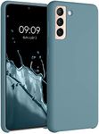 kwmobile Case Compatible with Samsung Galaxy S21 Plus Case - TPU Silicone Phone Cover with Soft Finish - Antique Stone