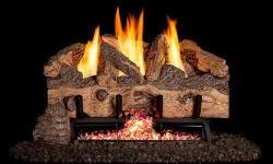 Peterson Real Fyre 24-inch Charred