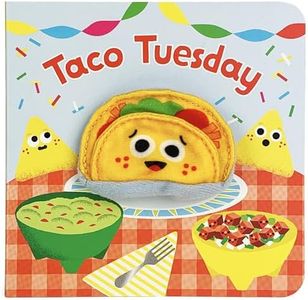 Taco Tuesday Finger Puppet Board Book for Little Taco Lovers, Ages 1-4 (Finger Puppet Book)