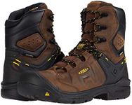 KEEN Utility Dover 8" Waterproof (Carbon-Fiber Toe) Dark Earth/Black 12 D (M)