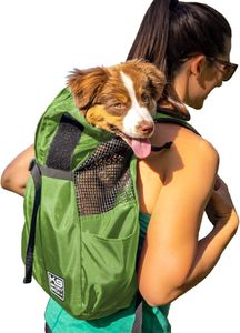 K9 Sport Sack Medium Dog Backpack – Greenry, Pet Carrier