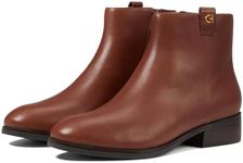 Cole Haan Women's Leigh Bootie Hiking Boot, Saddle Leather, 7 US